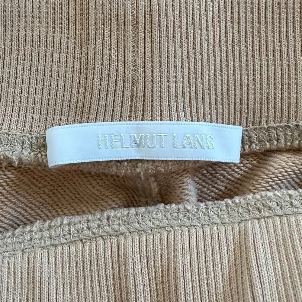 Helmut Lang Older / Wear Responsibly Sweatpant Joggers in Noble Tan Size XL